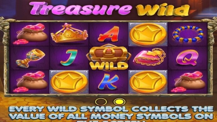 Slot gacor Treasure Wild tips dan trik maxwin malam ini
